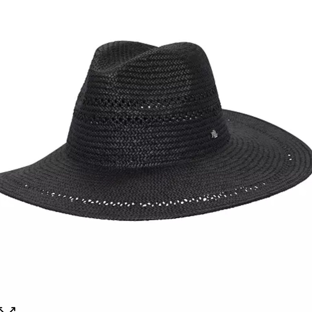 Lauren Ralph Lauren Open Work Straw Hat
